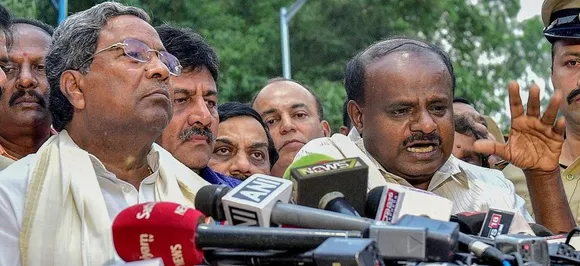Karnataka row: Congress, JD(S) MPs call joint press meet in a show of strength