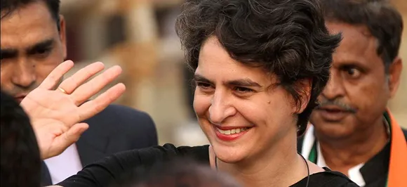Priyanka Gandhi attends her first official meeting after taking charge as AICC general secretary