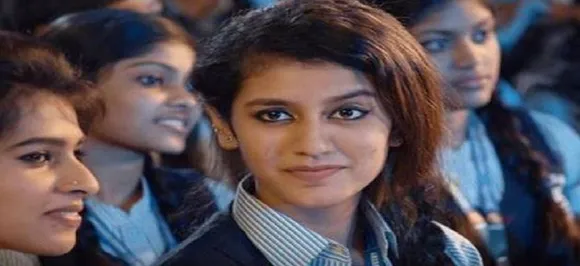 Priya Prakash Varrier does it again, her liplock scene is breaking the internet 