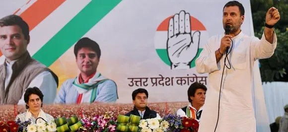 Priyanka Gandhi by his side in Lucknow, Rahul Gandhi says Congress govt will be back in UP