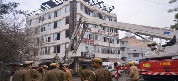 Karol Bagh fire: Delhi Police registers case under IPC Sections 304, 308