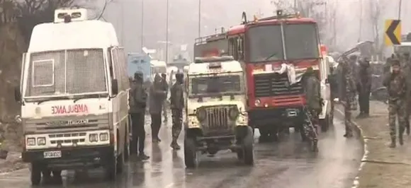 India strongly condemns Pakistan-based terror after 42 jawans killed in Pulwama
