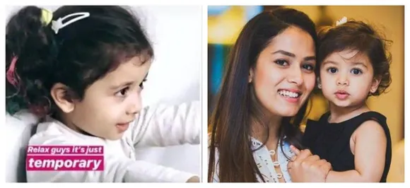 Mira Rajput trolled for colouring 2-year-old Mishaâ€™s hair, replies 'It wasn't colour, it was regular paint'