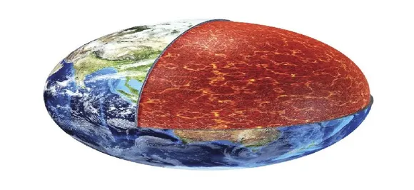 Massive mountains discovered under Earth's crust