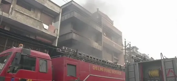 Fire breaks out in Delhiâ€™s Narela shoe factory, 12 fire tenders at spot