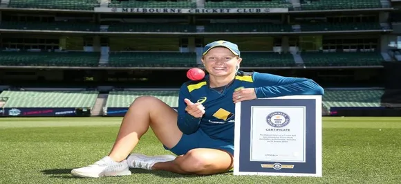 Watch â€“ Alyssa Healy creates Guinness World Record for highest catch taken