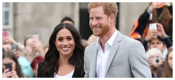 Prince Harry asks Meghan Markle if their royal baby is HIS during trip in Morocco