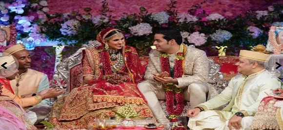 See first pictures of the new Mr & Mrs Ambani