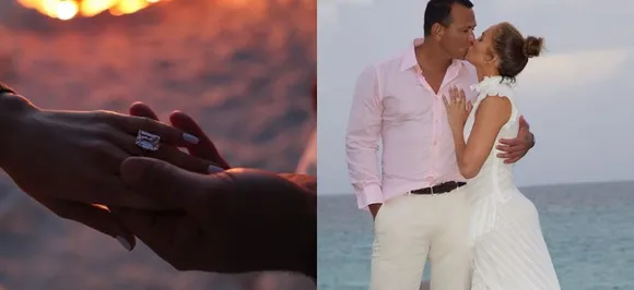 Jennifer Lopez is engaged to Alex Rodriguez ; flaunts a diamond worth $1 million