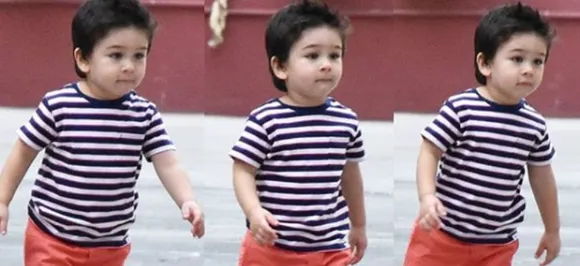 Taimur Ali khan looks adorably cute in his new summer hairdo with spikes