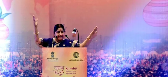 In 2009, India was alone, while in 2019 it has worldwide support: Swaraj on Masood Azhar terrorist tag issue