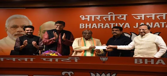 Odisha Assembly polls: Expelled BJD MLA Damodar Rout joins BJP
