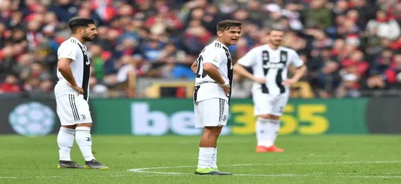 Cristiano Ronaldo rested, Juventus suffer first loss in Serie A season