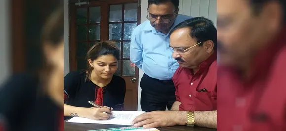 Sapna Choudhary joins Congress, likely to contest against Hema Malini from Mathura