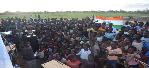 500 cyclone-hit Mozambique nationals treated at Indian Navy medical camp