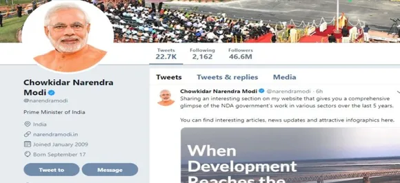 PM Modi engaged celebrities to increase his Twitter visibility: Study