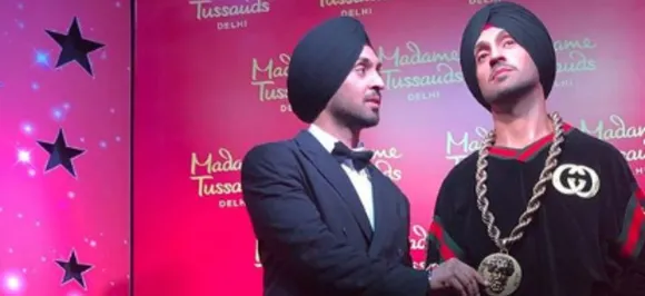 Diljit Dosanjh unveils his wax statue at Delhi's Madame Tussauds, see PICS