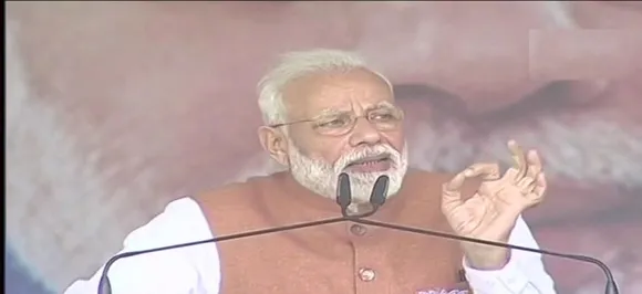 PM Modi hits out at UP grand alliance with 'Sarab' jibe, Oppn comes up with 'Sharab' rejoinder