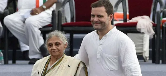 Amid speculation of AAP alliance, Delhi Congress chief Sheila Dikshit meets Rahul Gandhi
