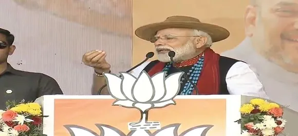 In Arunachal rally, PM Modi dubs Congress manifesto as hypocrisy document