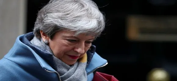 Theresa May seeks Merkel, Macron support for Brexit delay