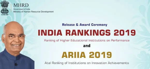NIRF Ranking 2019: Top MBA, Engineering and Medical Institutes in country to feature in list