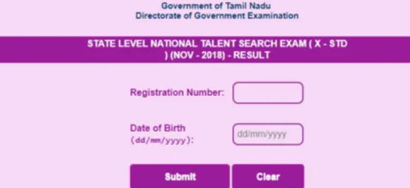 NTSE Tamil Nadu 2018 Stage 1 result declared at dge.tn.gov.in; stage 2 to be held on June 16