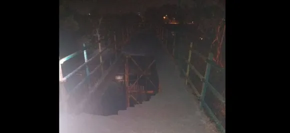 Foot over bridge collapses in Navi Mumbai, two injured