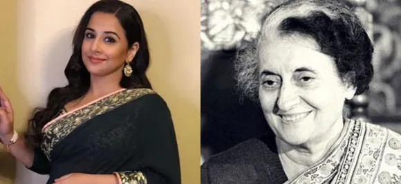 Vidya Balan has web series based on life of Indira Gandhi up her sleeve
