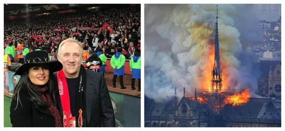 Salma Hayekâ€™s husband Francois-Henri Pinault to donate $113 million to rebuild Notre Dame