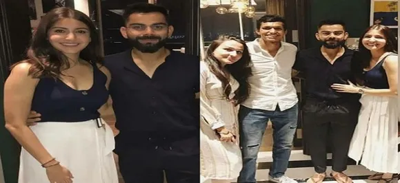 Virat Kohli-Anushka Sharma hosted a dinner for RCB players, Here are pictures
