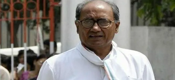Watch: Youth does 'surgical strike' on Digvijaya Singh at poll rally
