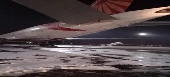 Air India's Boeing aircraft catches fire at IGI Airport, charred plane put out of service  