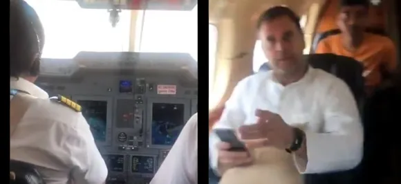 'Engine trouble on our flight': Rahul Gandhi tweets cockpit video, plane returns to Delhi 