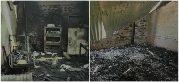 Manipur's second oldest Catholic school burnt down by 'angry students' over disciplinary action 