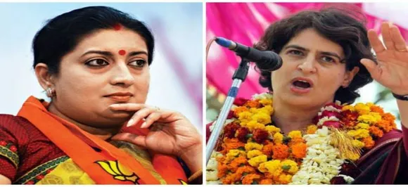 Priyanka Gandhi Vadra, Smriti Irani spar over viral video showing kids abusing Modi in front of former
