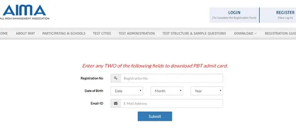 AIMA MAT Admit card 2019 released, hereâ€™s how to download