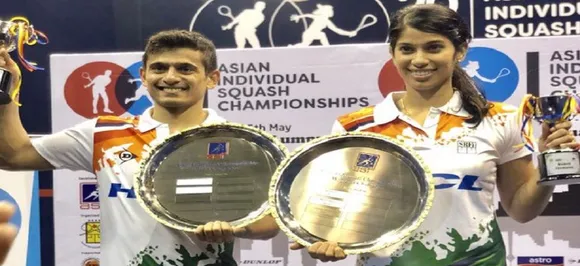 Saurav Ghosal, Joshna Chinappa clinch individual Asian Squash Championship titles