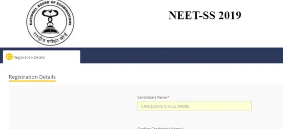 NEET-SS 2019 Application Forms released at natboard.edu.in, hereâ€™s how to apply