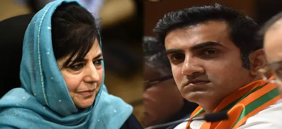 Wonder how Indian cricket produced such a misogynistic bigot: Mehbooba Muftiâ€™s jibe at Gautam Gambhir