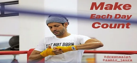 Toofan in making- â€œMake each day countâ€ says Farhan Akhtar