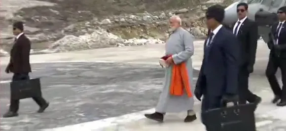 PM Modi visits Kedarnath Temple, offers special prayers at Himalayan shrine