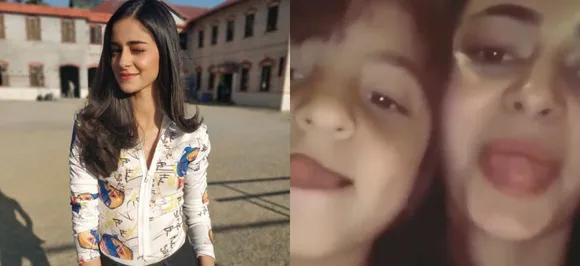 Watch: Ananya Pandayâ€™s goofy video with Shah Rukh Khanâ€™s son AbRam is just unmissable!