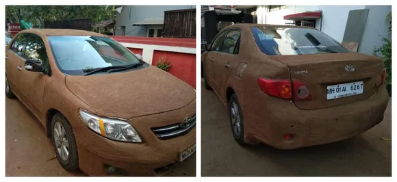 What Ahmedabad car owner USES to beat the heat this summer!