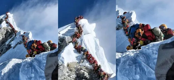 'Traffic jam' on Mt Everest kills 8 Indians, warning issued to mountaineers 