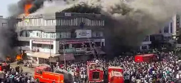 Surat Fire: Death count reaches 21, coaching centre illegally constructed, FIR filed against 3