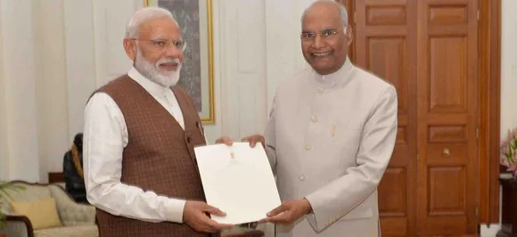 Narendra Modi named prime minister by President Ram Nath Kovind
