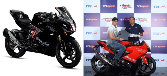TVS Apache RR 310 with Race Tuned Slipper Clutch introduced in India at Rs 2.27 lakh