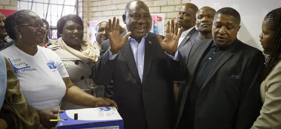 South African President Ramaphosa announces trimmed-down Cabinet that is 50% women
