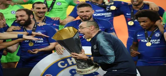 Sarri gets a winners' medal, but may still leave Chelsea